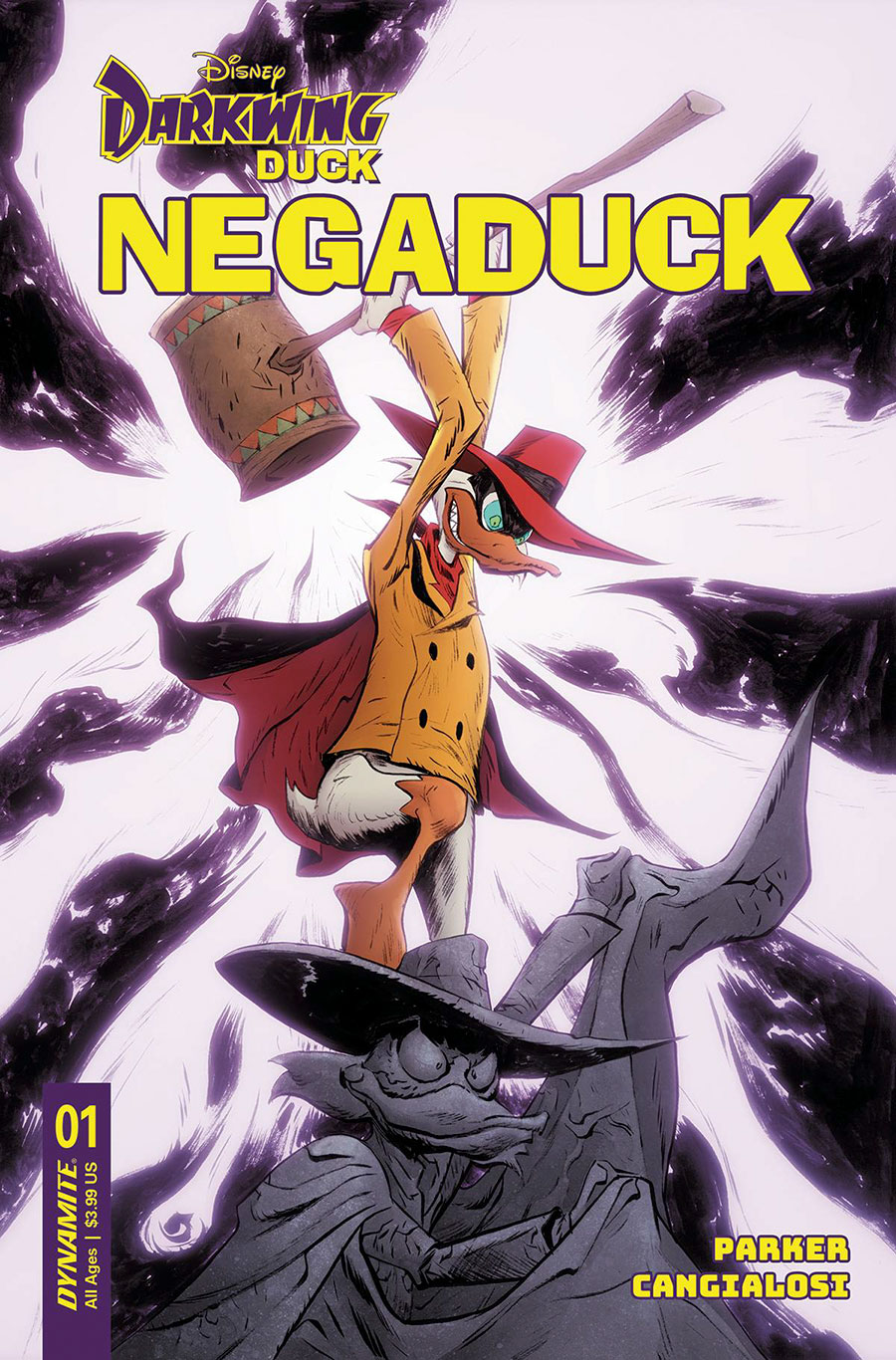 Darkwing Duck Negaduck #1 Cover H Variant Jae Lee Foil Cover