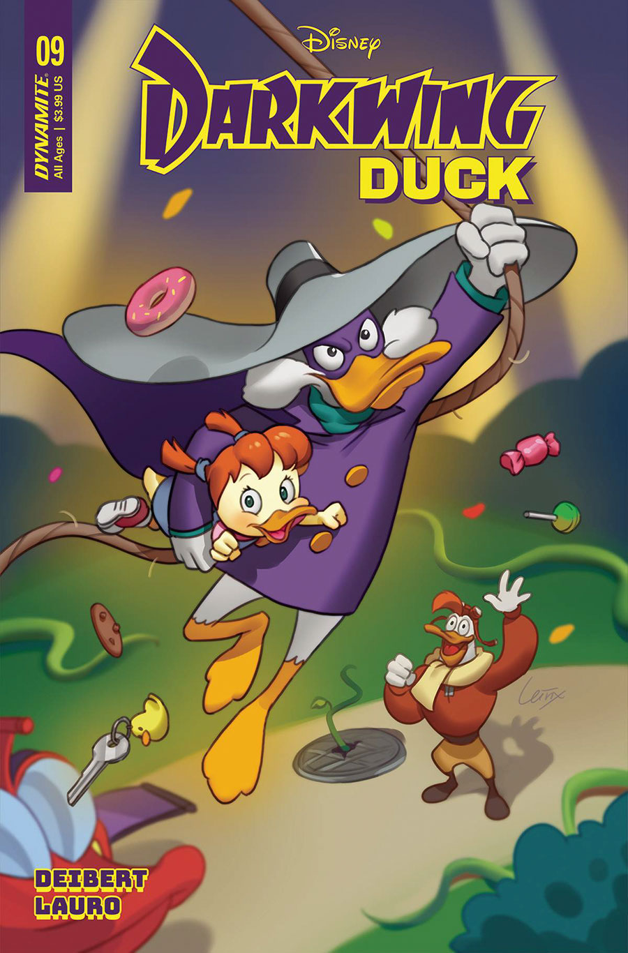 Darkwing Duck Vol 3 #9 Cover A Regular Lesley Leirix Li Cover