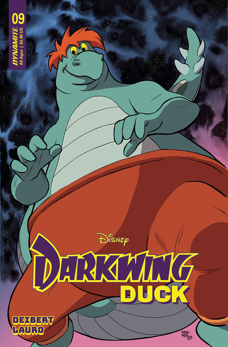 Darkwing Duck Vol 3 #9 Cover C Variant Drew Moss Cover