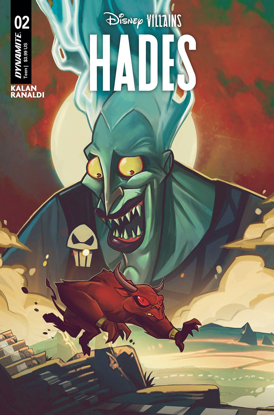 Disney Villains Hades #2 Cover D Variant Francesco Tomaselli Cover