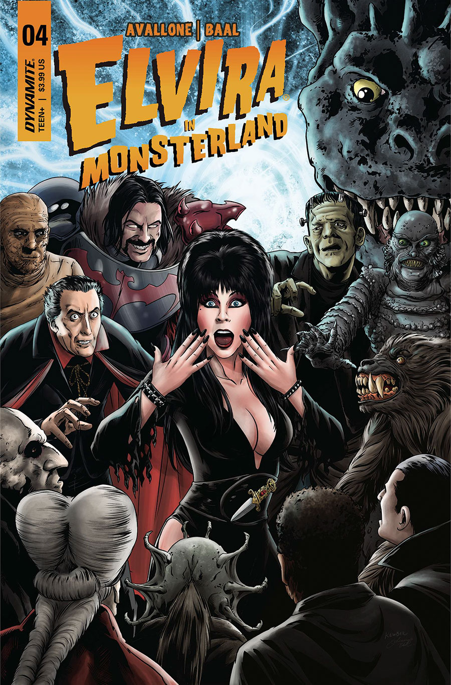 Elvira In Monsterland #5 Cover C Variant Kewber Baal Cover