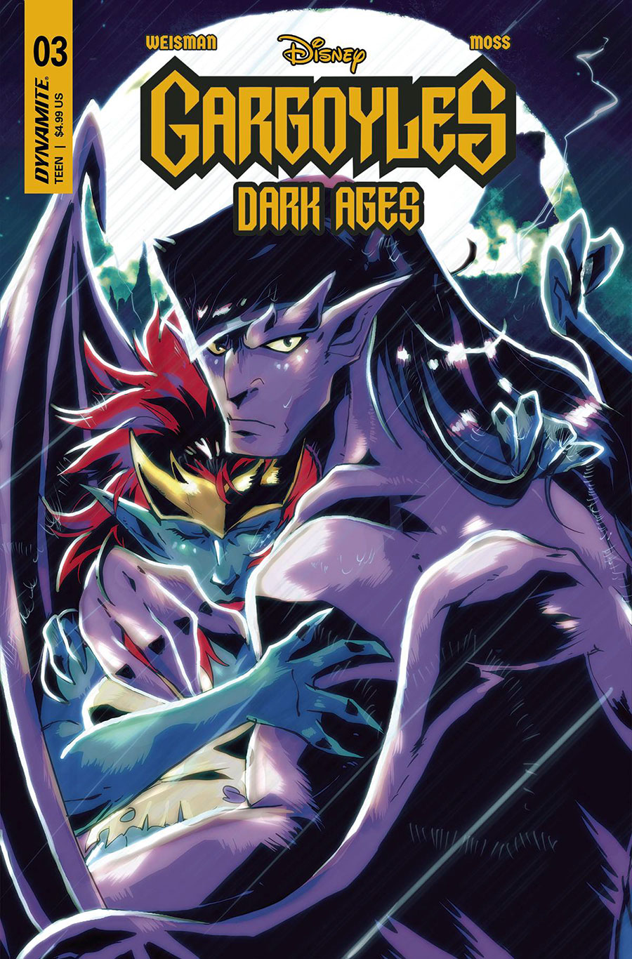 Gargoyles Dark Ages #3 Cover D Variant Kenya Danino Cover