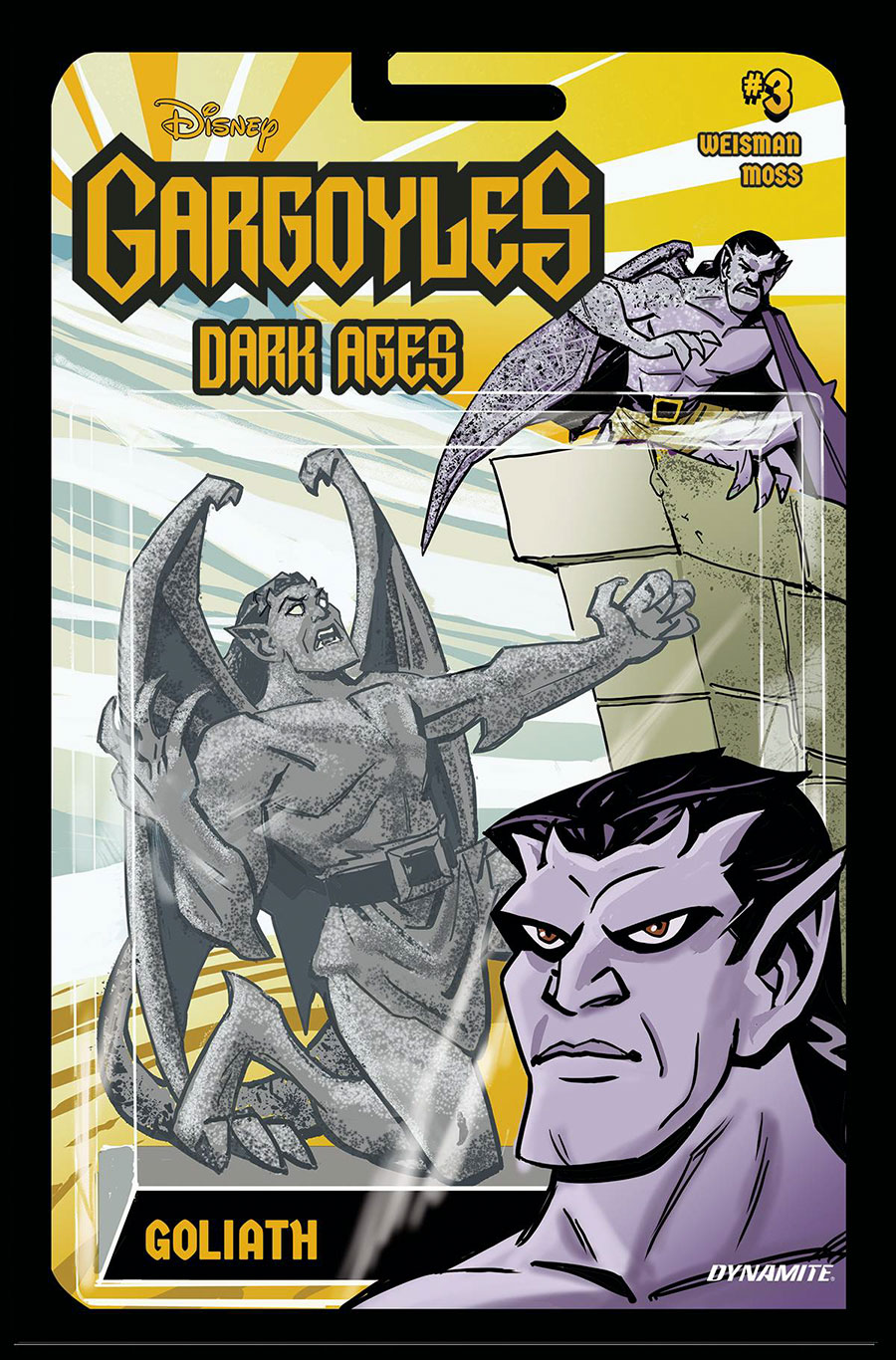 Gargoyles Dark Ages #3 Cover F Variant Action Figure Cover