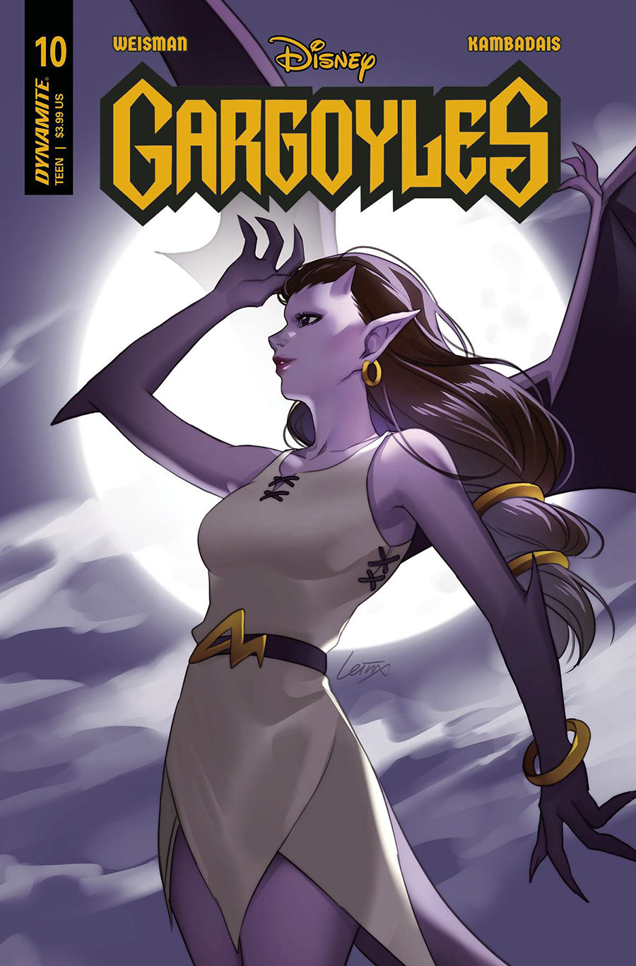 Gargoyles Vol 3 #10 Cover C Variant Lesley Leirix Li Cover