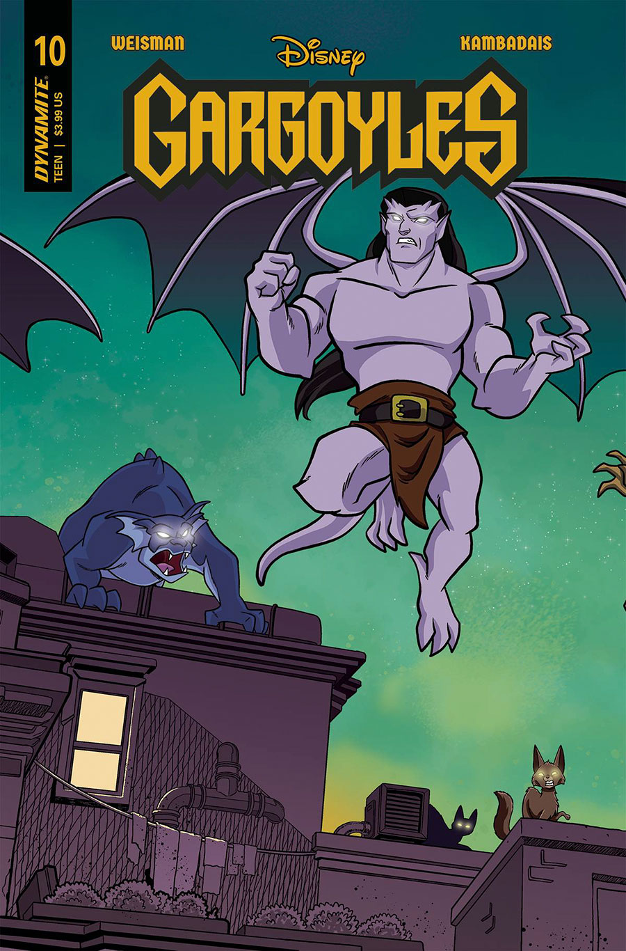 Gargoyles Vol 3 #10 Cover E Variant Tony Fleecs & Trish Forstner Cover