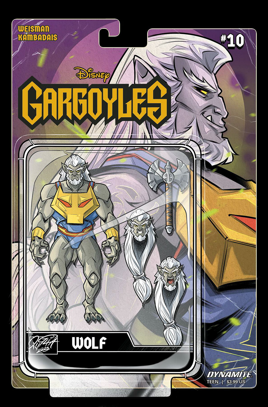 Gargoyles Vol 3 #10 Cover F Variant Action Figure Cover