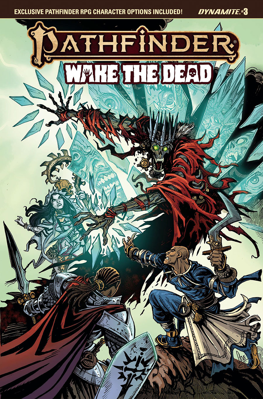 Pathfinder Wake The Dead #3 Cover A Regular Steve Ellis Cover