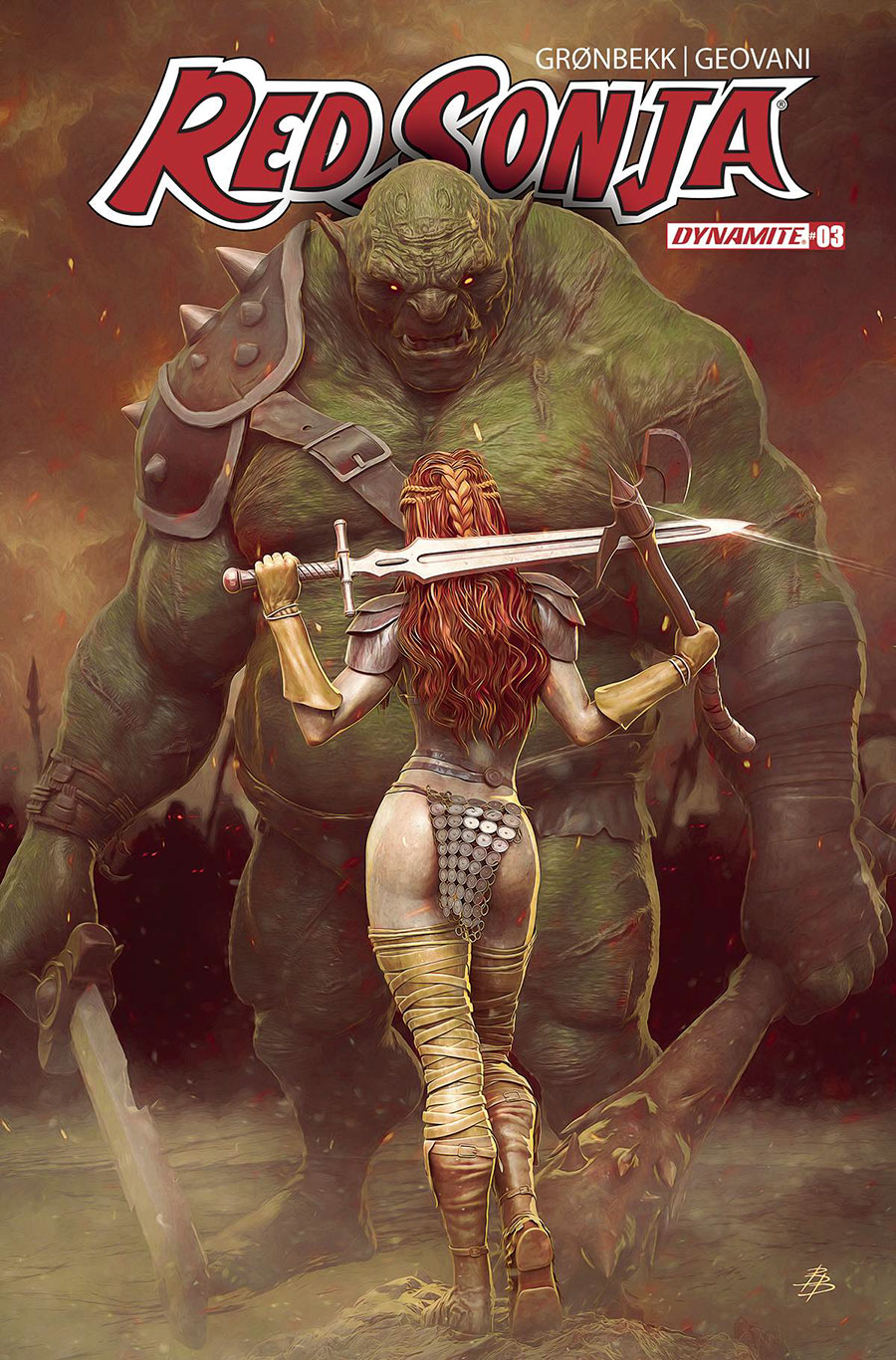 Red Sonja Vol 10 #3 Cover C Variant Bjorn Barends Cover