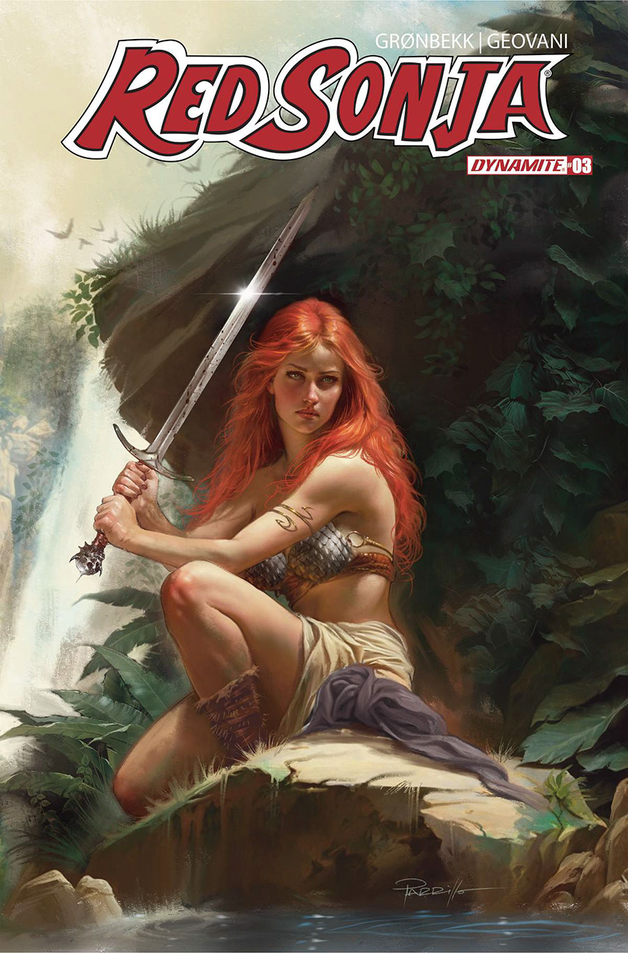 Red Sonja Vol 10 #3 Cover D Variant Lucio Parrillo Cover