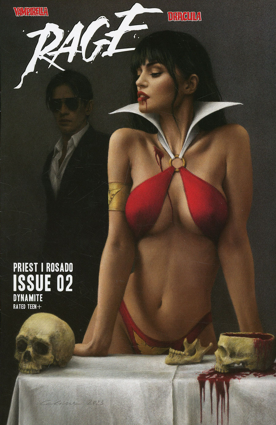 Vampirella Dracula Rage #2 Cover B Variant Celina Cover