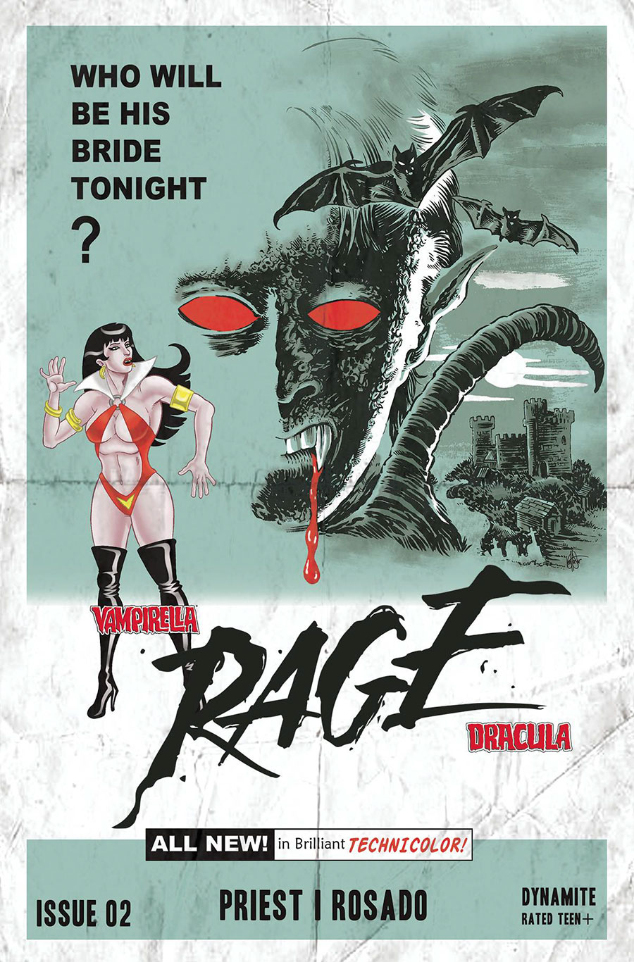 Vampirella Dracula Rage #2 Cover C Variant Ken Haeser Cover