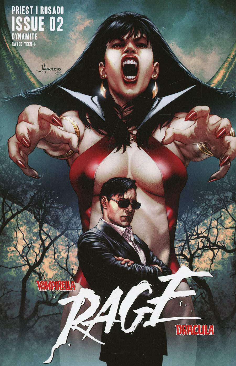Vampirella Dracula Rage #2 Cover D Variant Jay Anacleto Cover