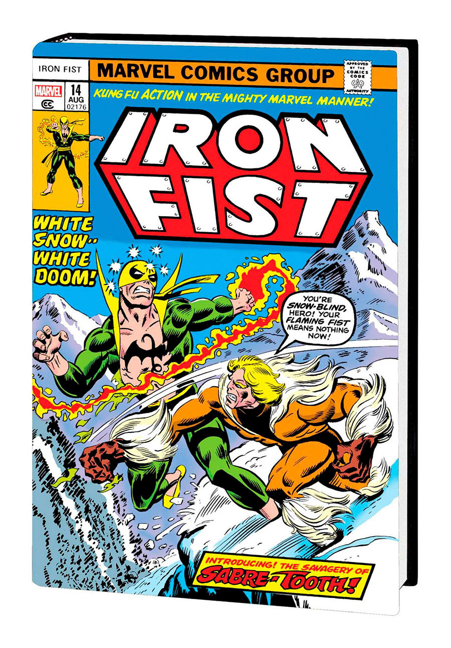 Iron Fist Danny Rand The Early Years Omnibus HC Direct Market Dave Cockrum Variant Cover