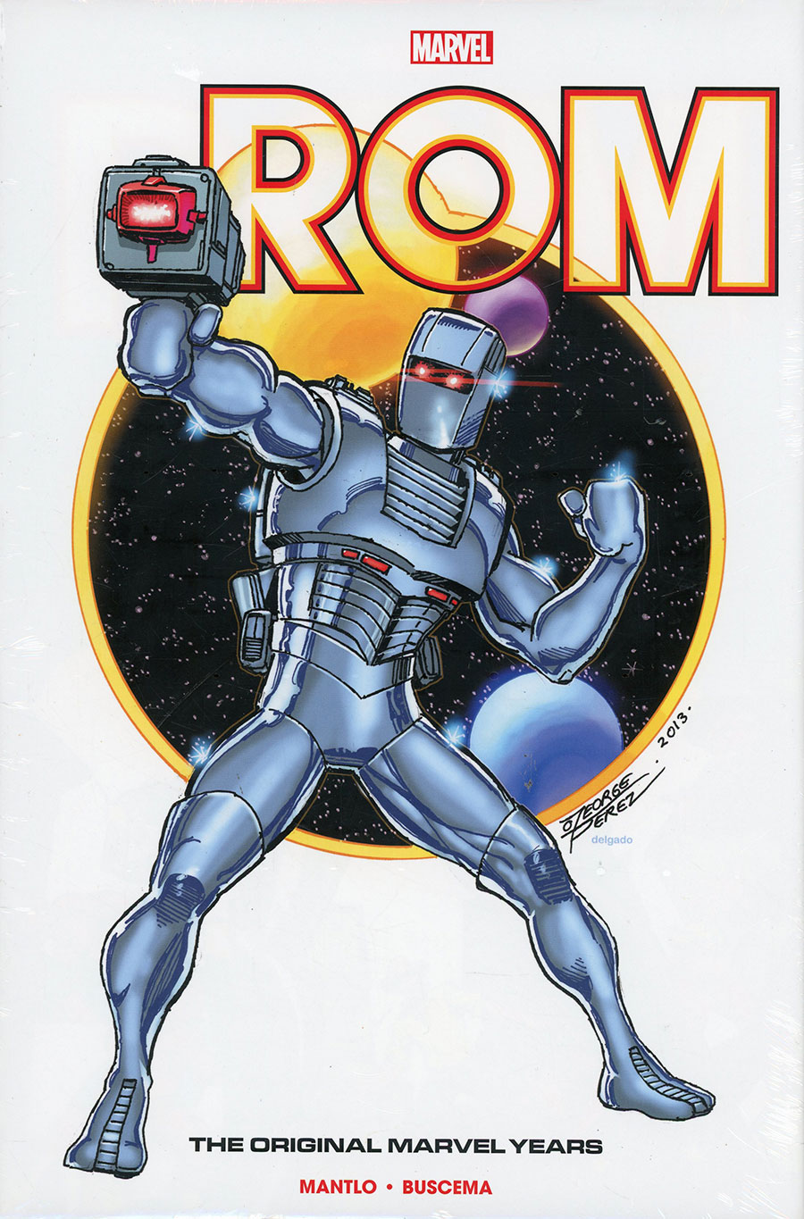 Rom Original Marvel Years Omnibus Vol 1 HC Direct Market George Perez Variant Cover
