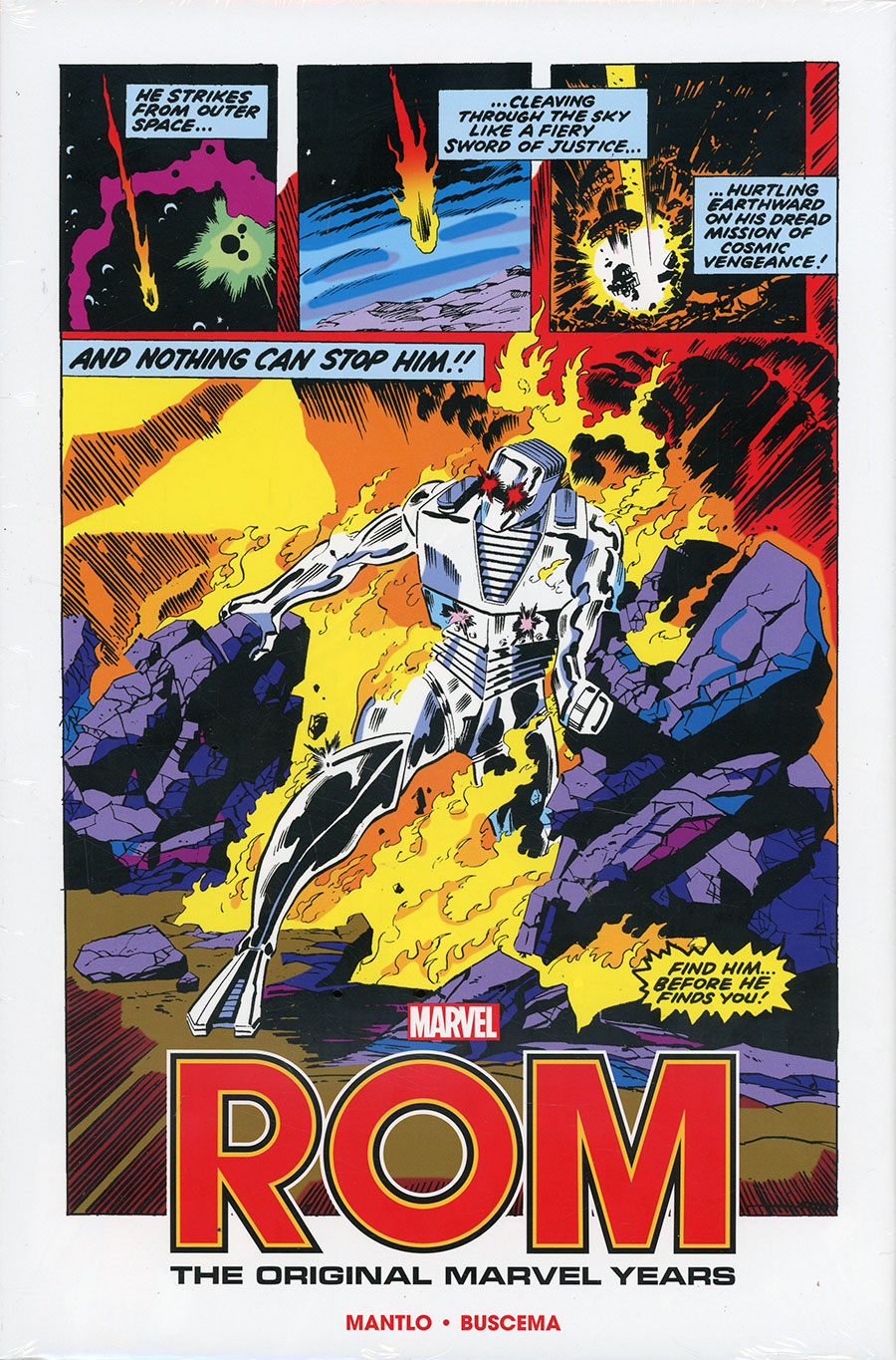 Rom Original Marvel Years Omnibus Vol 1 HC Direct Market Sal Buscema Variant Cover