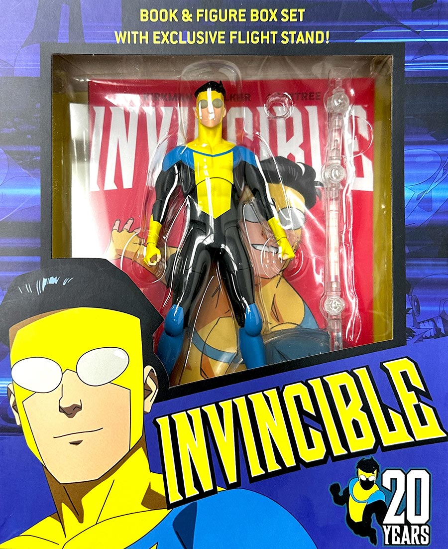 Invincible Previews Exclusive Book & Action Figure Set