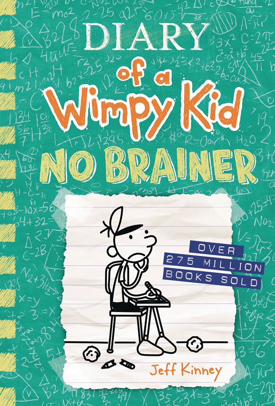 Diary Of A Wimpy Kid Vol 18 No Brainer HC