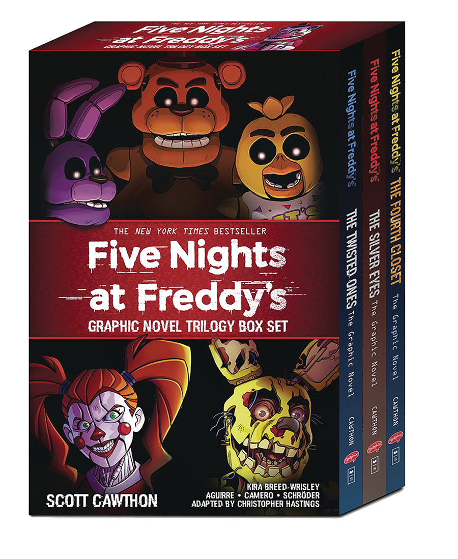 Five Nights At Freddys Graphic Novel Trilogy Box Set