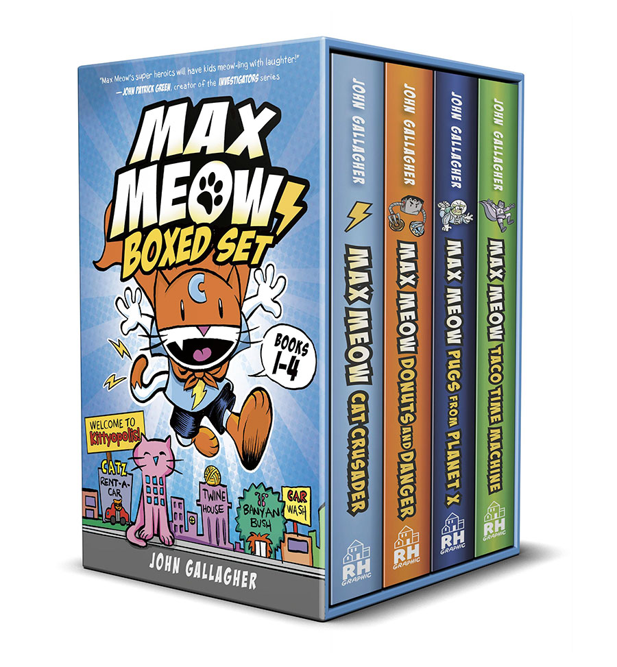 Max Meow Welcome To Kittyopolis HC Box Set