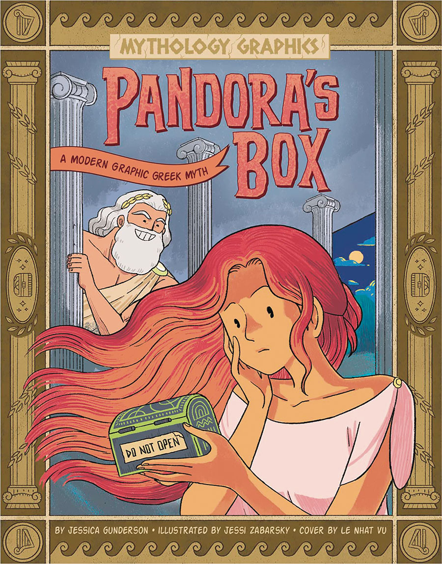 Mythology Graphics Pandoras Box Modern Greek Myth GN