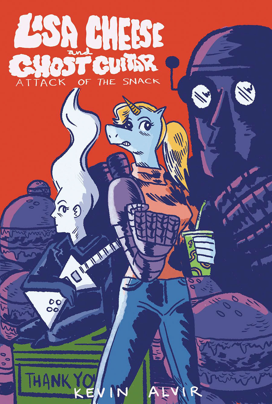 Lisa Cheese And Ghost Guitar Vol 1 Attack Of The Snack GN