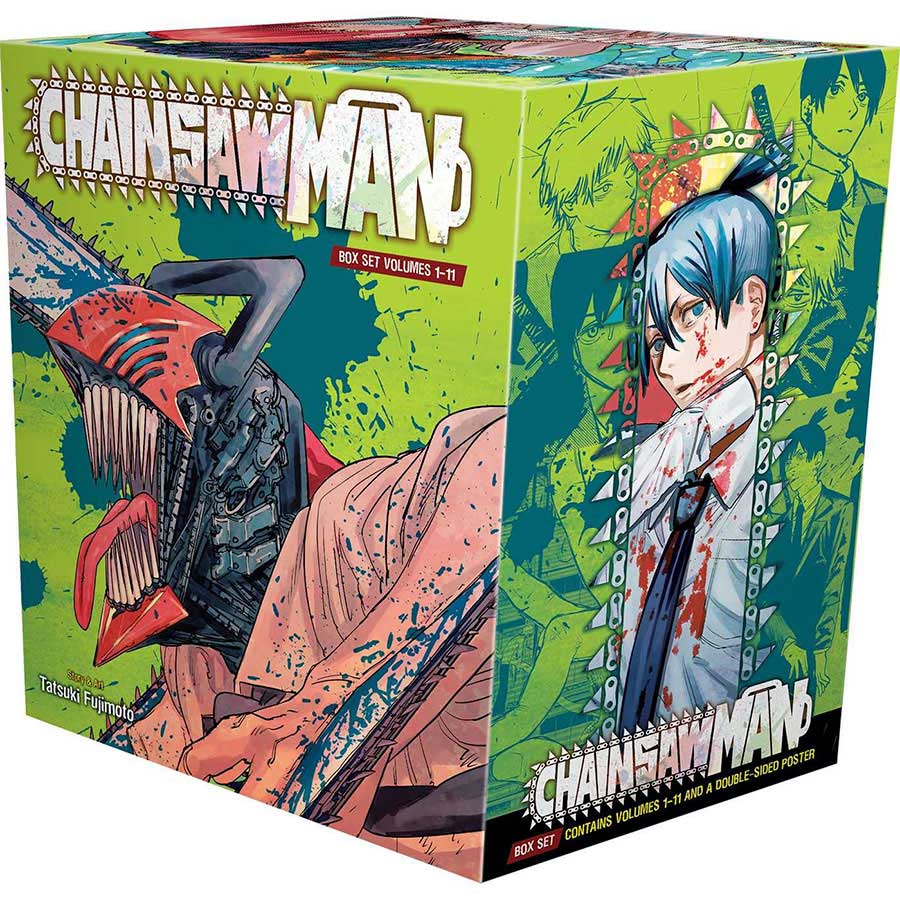 Chainsaw Man Box Set Volumes 1-11