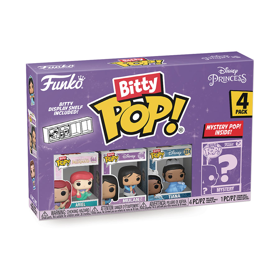 Bitty POP Disney Princess Ariel 4-Pack Vinyl Figure