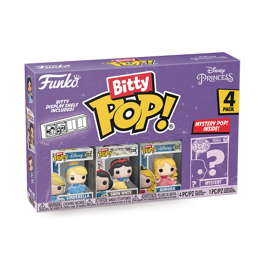 Bitty POP Disney Princess Cinderella 4-Pack Vinyl Figure