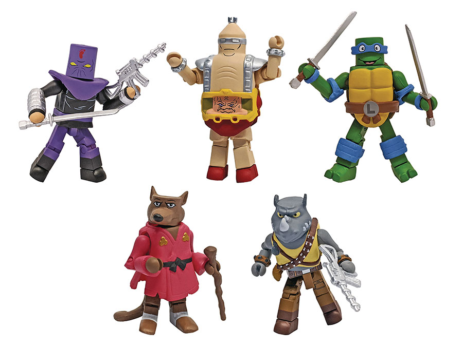 Teenage Mutant Ninja Turtles Minimates Technodrome Deluxe Box Set