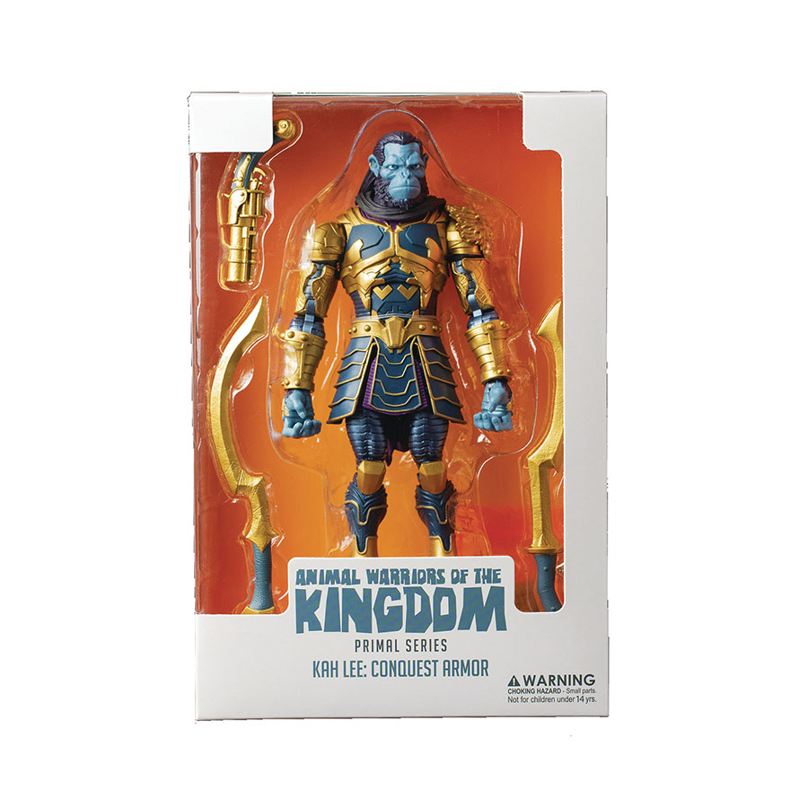 Animal Warriors Of The Kingdom Primal Series Wave 1 Action Figure - Kahlee Conquest Armor