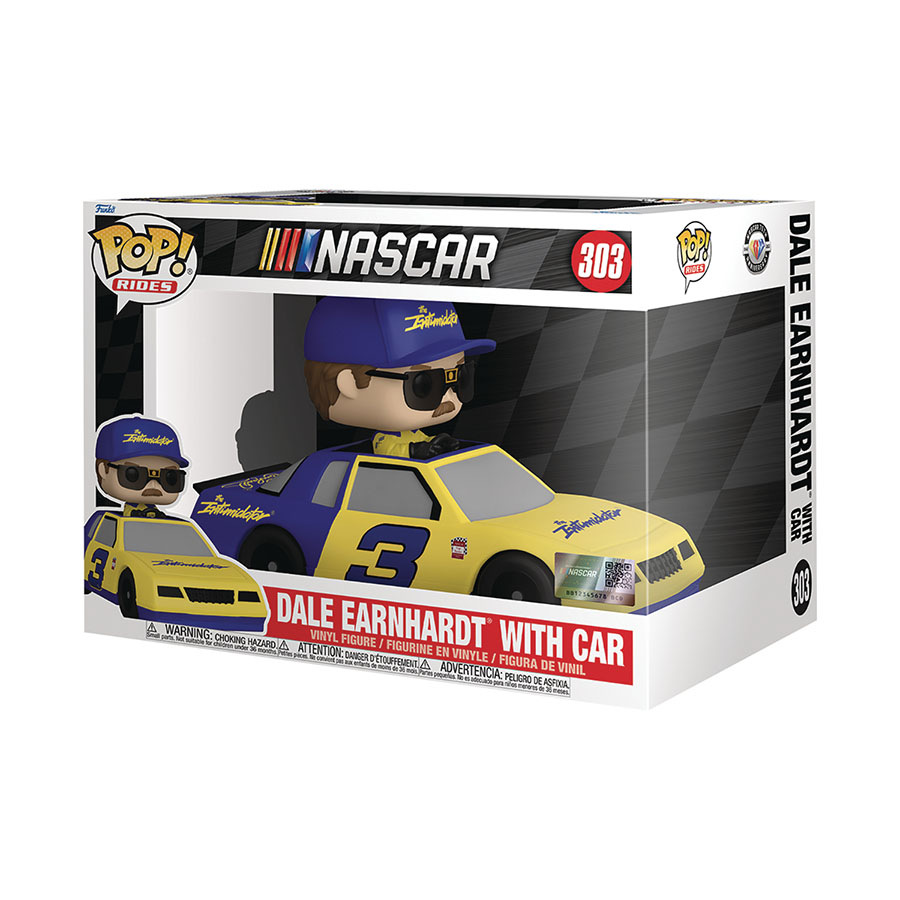 POP Ride NASCAR Dale Earnhardt Sr Winston 600 Super Deluxe Vinyl Figure