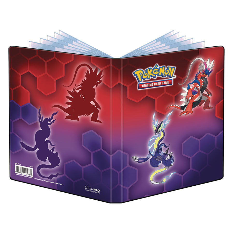 Pokemon Koraidon & Miraidon Portfolio - 4-Pocket