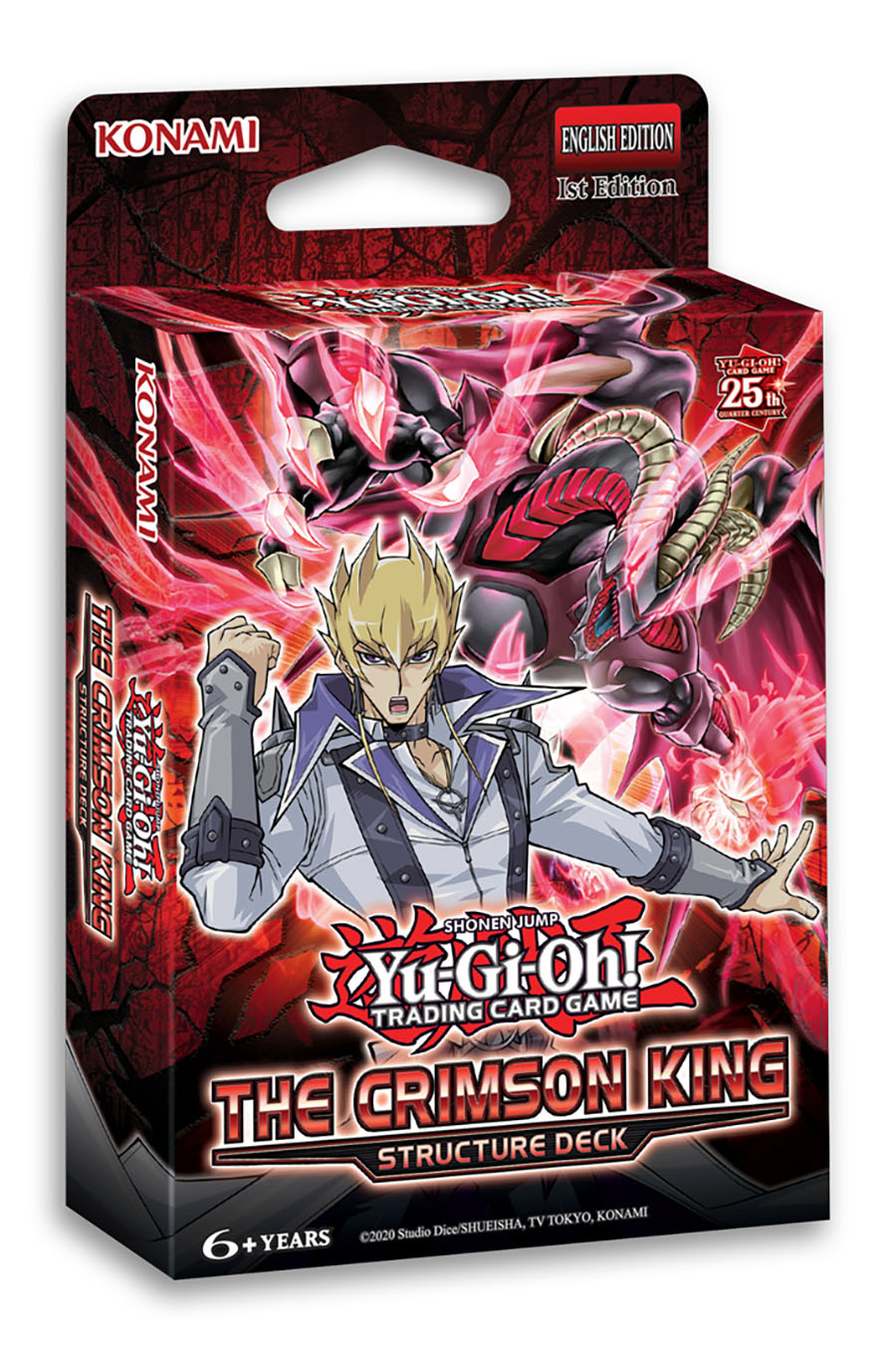 Yu-Gi-Oh Crimson King Structure Deck Display (8-Count)