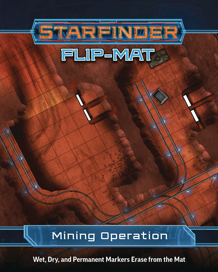 Starfinder Flip-Mat - Mining Operation
