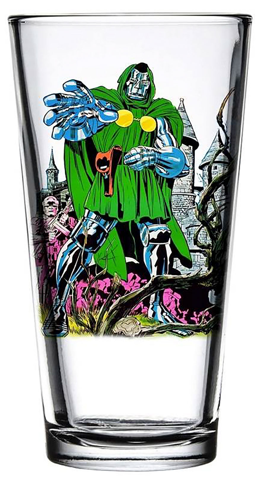 Toon Tumblers Marvel Pint Glass - Doctor Doom