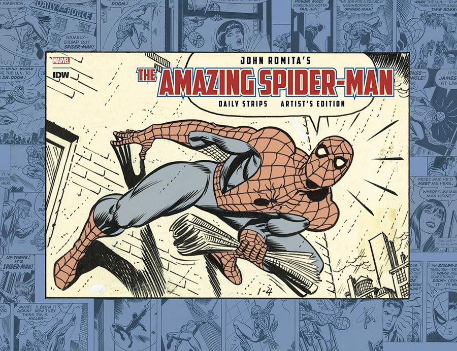 John Romita Sr Amazing Spider-Man Daily Comic Strips Artists Edition HC