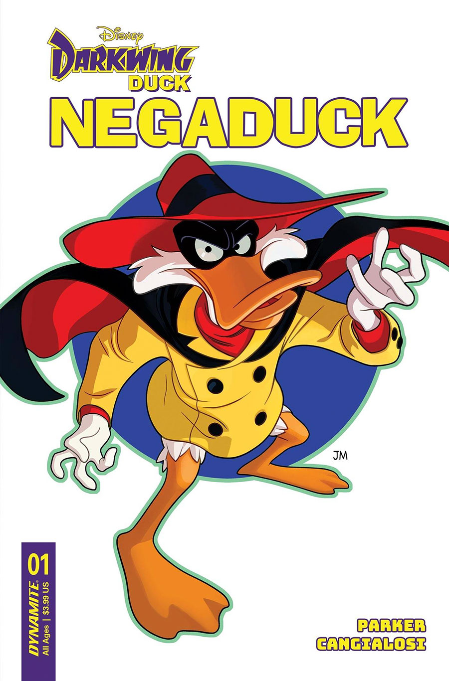 Darkwing Duck Negaduck #1 Cover N Incentive Joshua Middleton Decal Cover