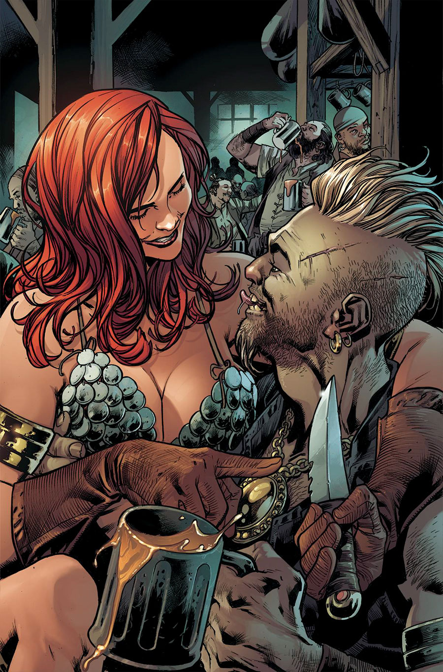 Red Sonja Vol 10 #3 Cover O Incentive Bryan Hitch Virgin Cover
