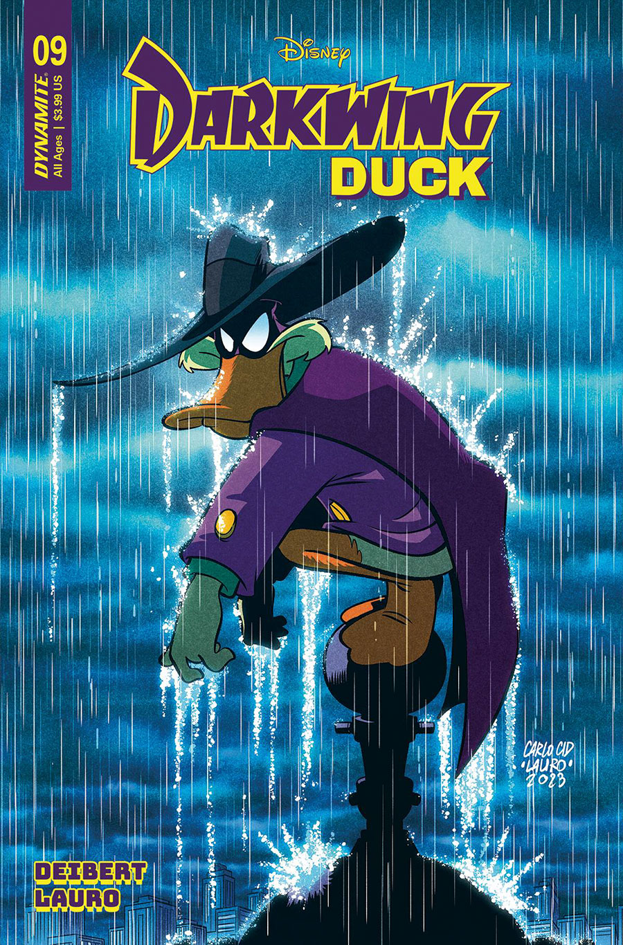 Darkwing Duck Vol 3 #9 Cover F Incentive Carlo Lauro Variant Cover