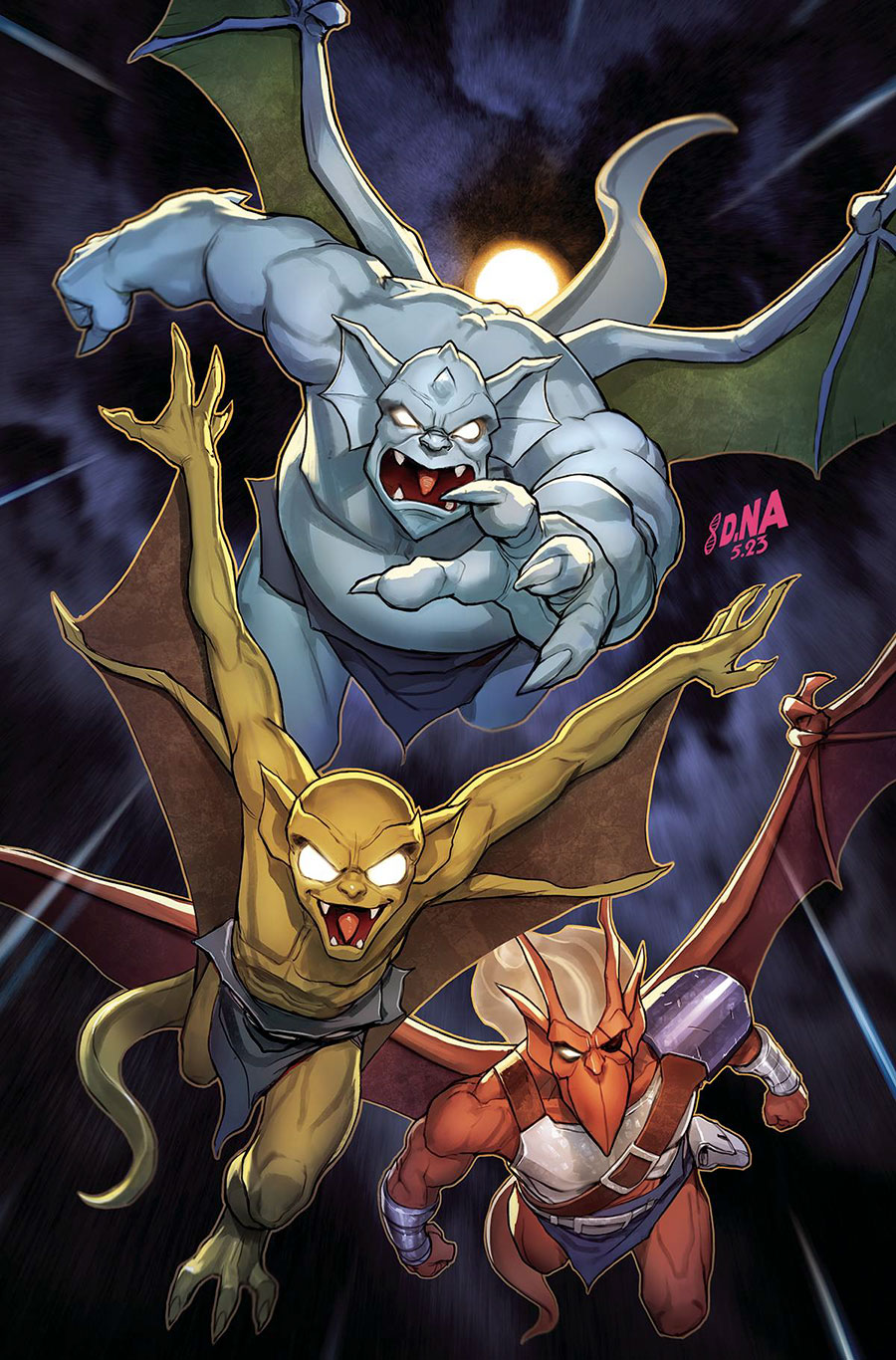 Gargoyles Vol 3 #10 Cover P Limited Edition David Nakayama Virgin Cover