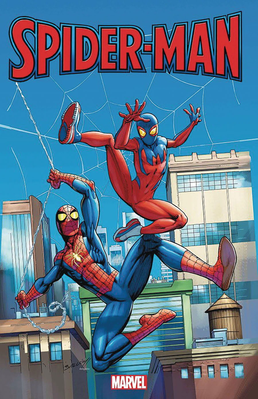 Spider-Man Vol 4 #11 Cover E DF Silver Signature Series Signed By Dan Slott