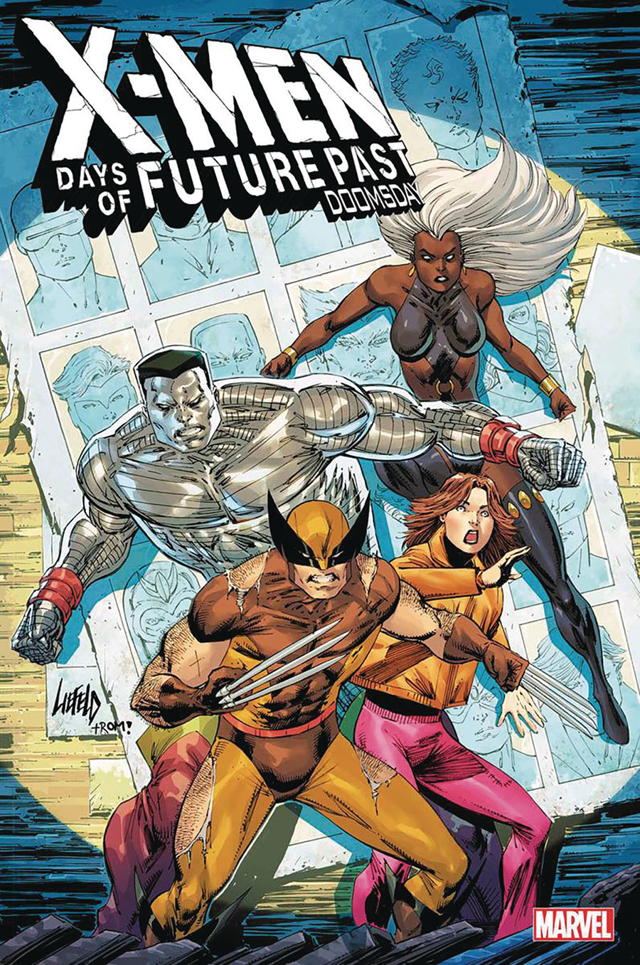 X-Men Days Of Future Past Doomsday #1 Cover I DF Homage Variant Cover Signed By Marc Guggenheim