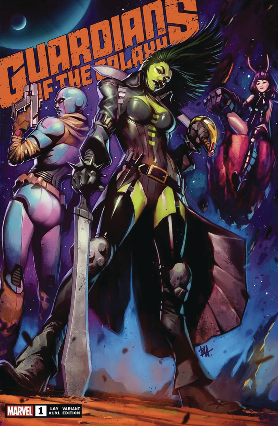 Guardians Of The Galaxy Vol 7 #1 Cover M DF Comicxposure Exclusive Ben Harvey Variant Cover
