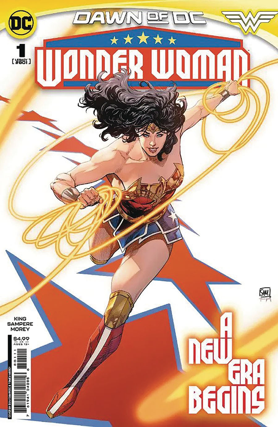 Wonder Woman Vol 6 #1 Cover U DF Signed By Tom King