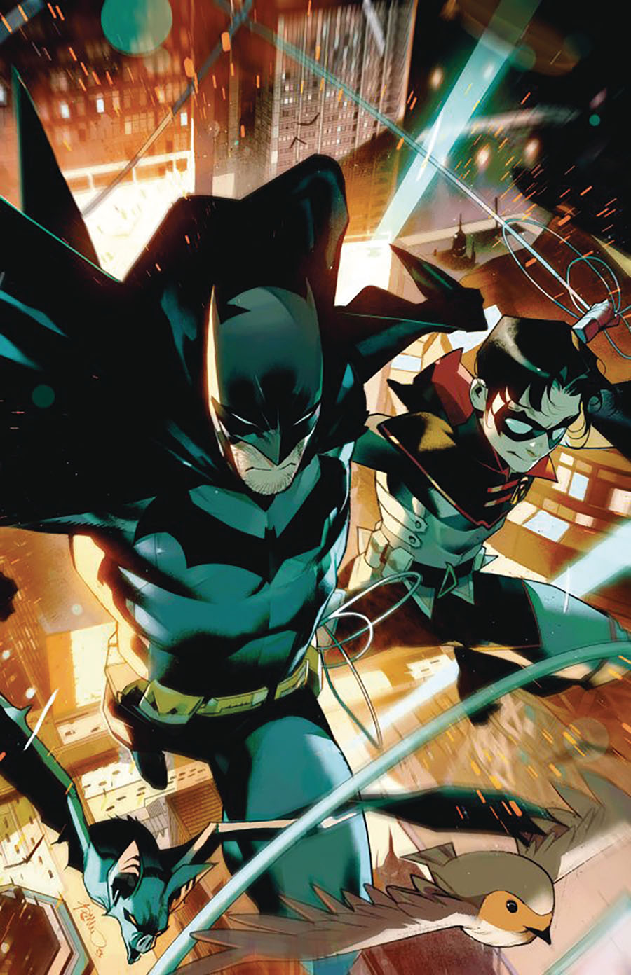 Batman And Robin Vol 3 #1 Cover I DF Signed By Joshua Williamson