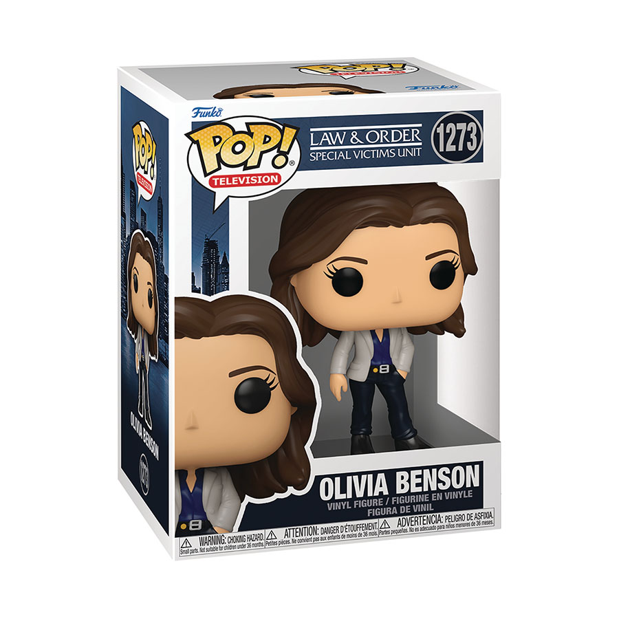 POP Television Law & Order SVU Olivia Benson Vinyl Figure