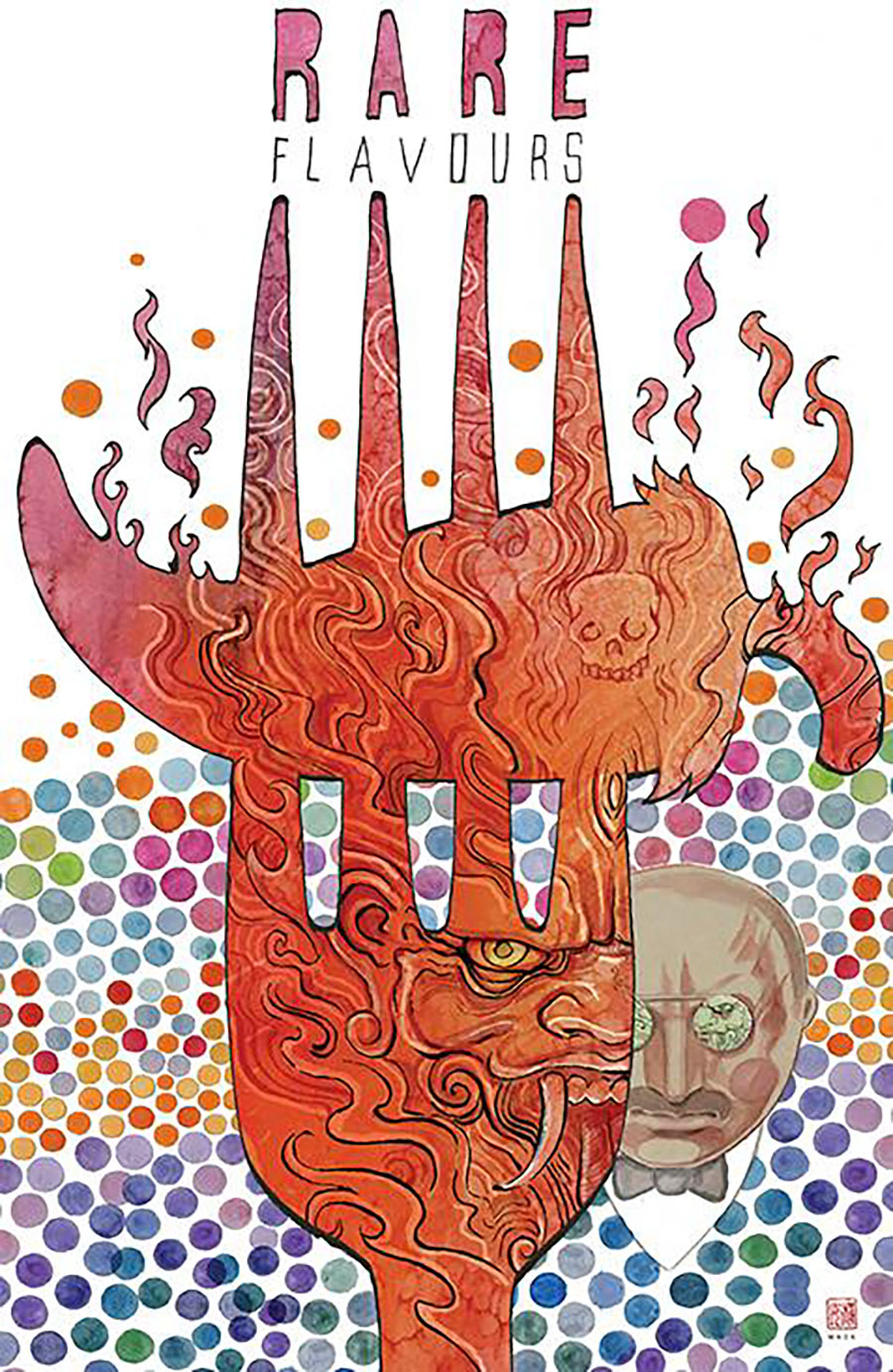 Rare Flavours #1 Cover D Incentive David Mack Variant Cover