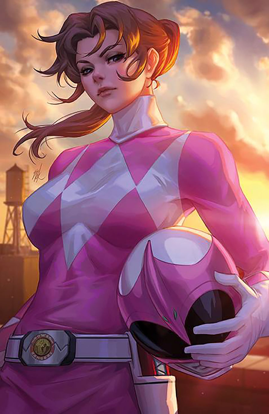 Mighty Morphin Power Rangers (BOOM Studios) #112 Cover G Incentive Ejikure Virgin Variant Cover