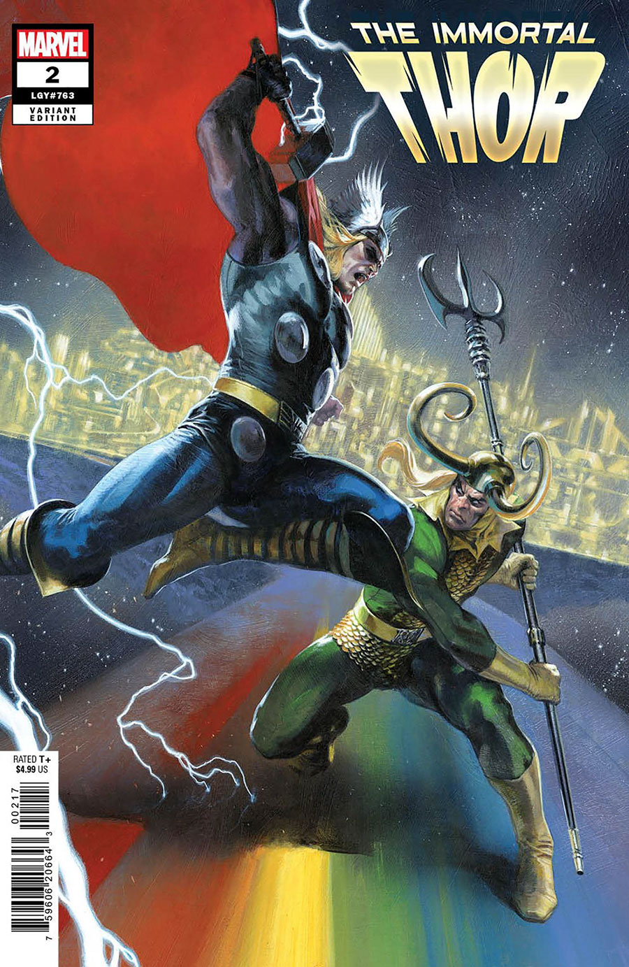 Immortal Thor #2 Cover D Incentive Gabriele Dell Otto Variant Cover