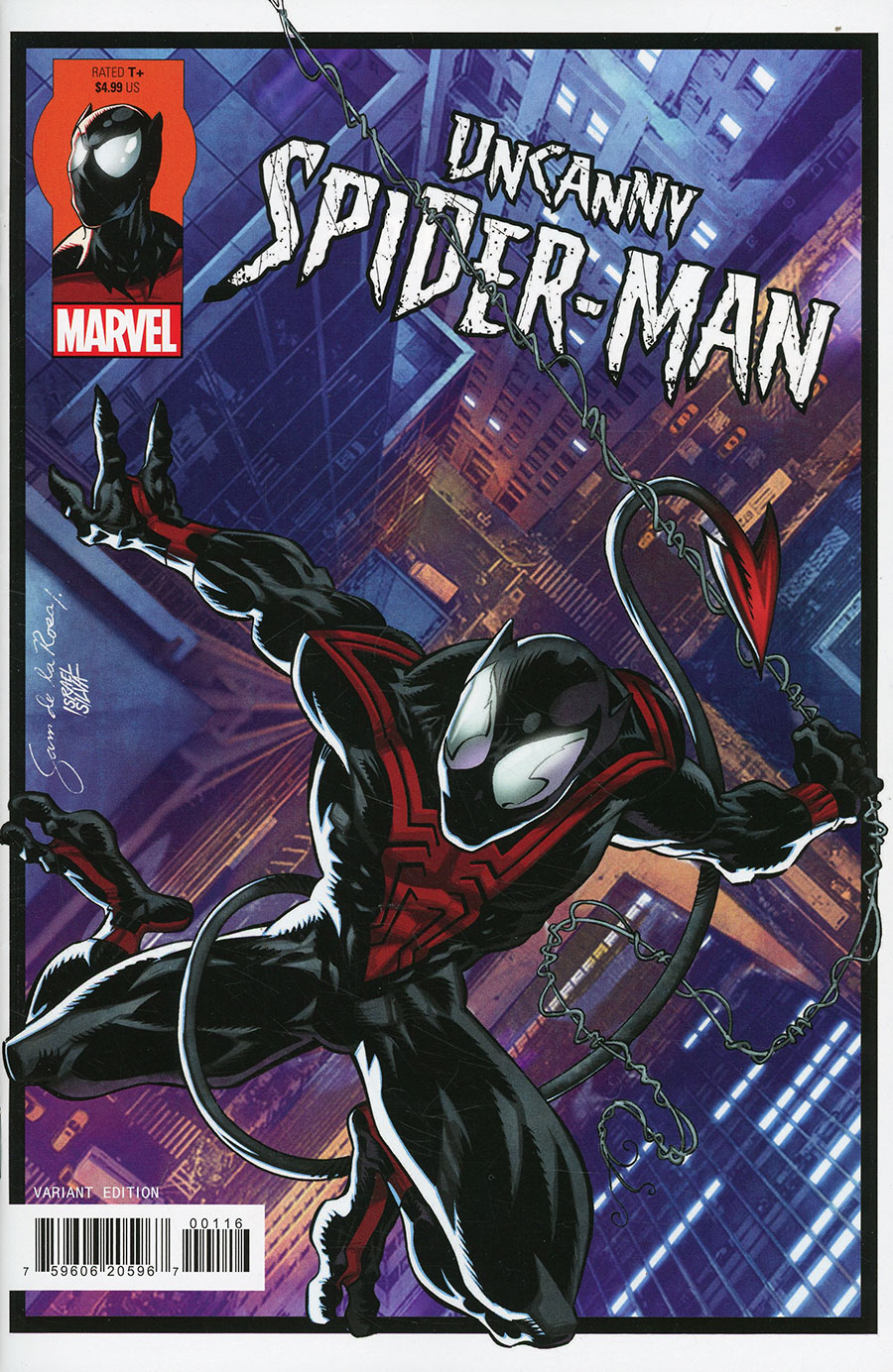 Uncanny Spider-Man #1 Cover E Incentive Sam De La Rosa Variant Cover (Fall Of X Tie-In)